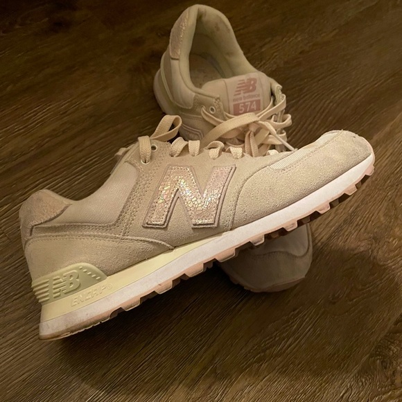 new balance 574 shattered pearl